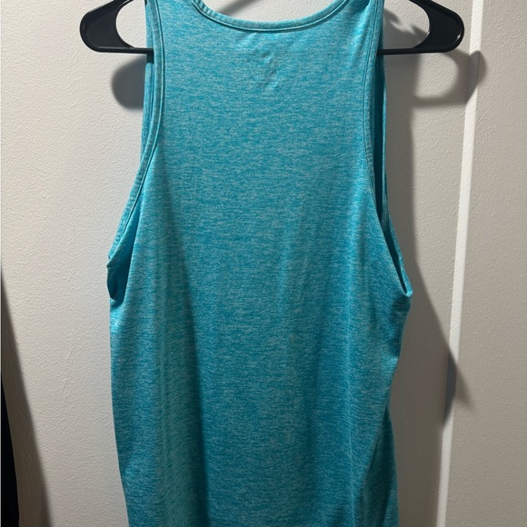 Nike High Neck Blue Tank Top - Picture 2 of 2
